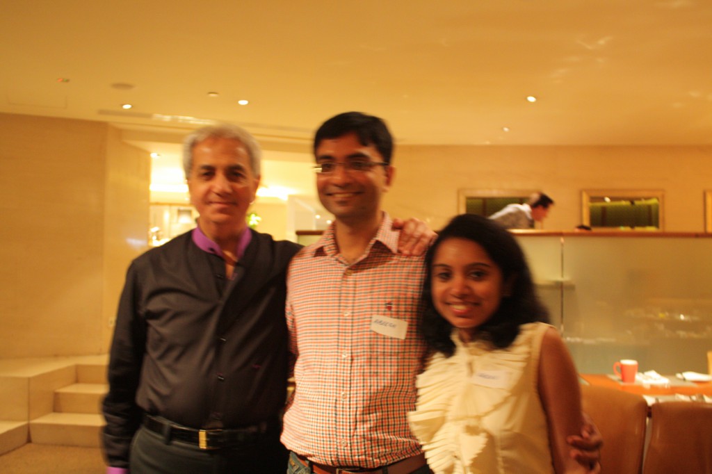 Benny Hinn, Abeesh, and Geenu