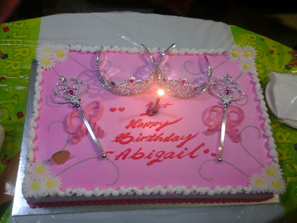 Abigail’s First B’day Celebration